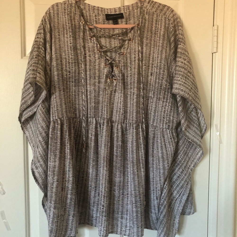 Lane Bryant bat wing blouse